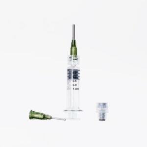 1ml glass syringe with blunt tip