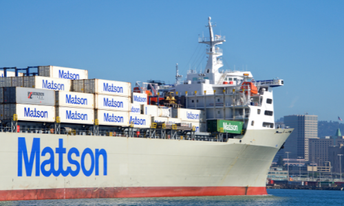 Image of matson ship