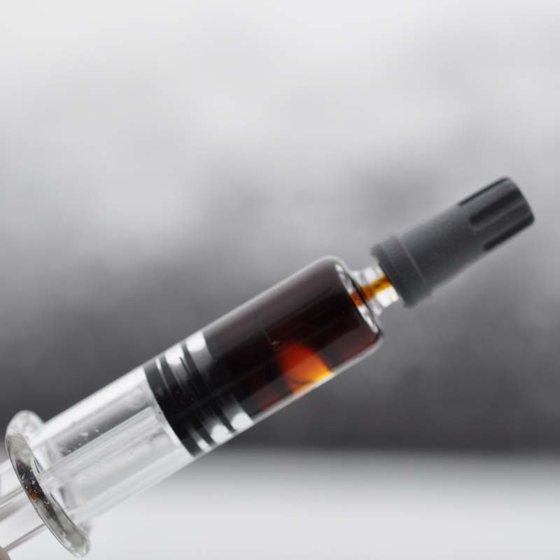 image of RSO syringe