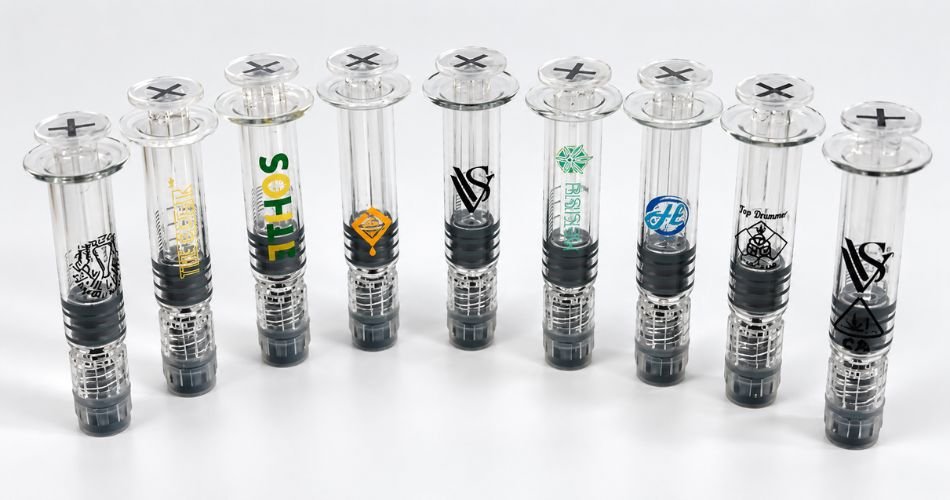 custom glass syringes with logo printing