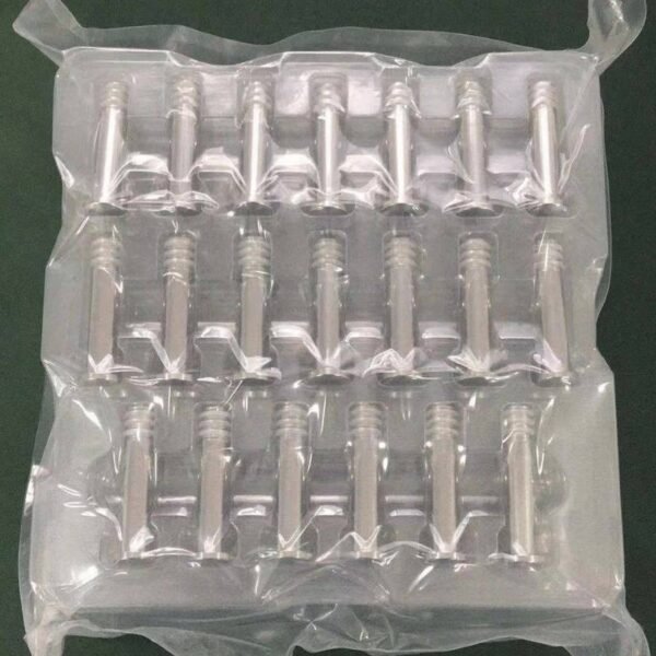 Image of Metal Silver plunger syringe packaging