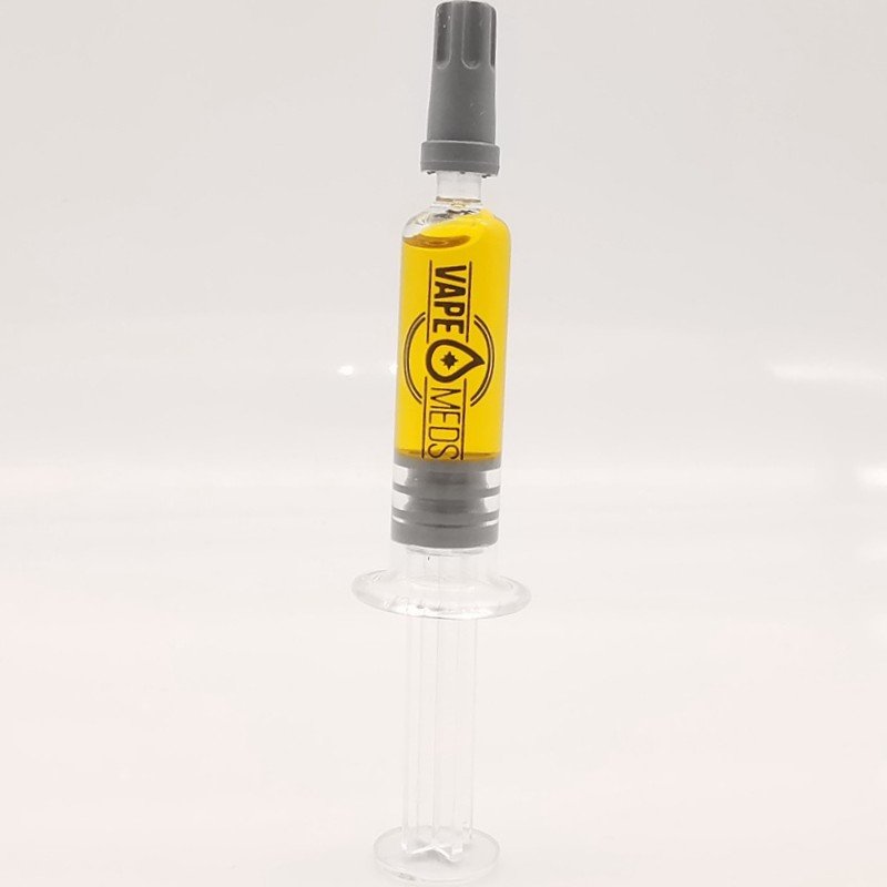 Image of thc distillate syringe