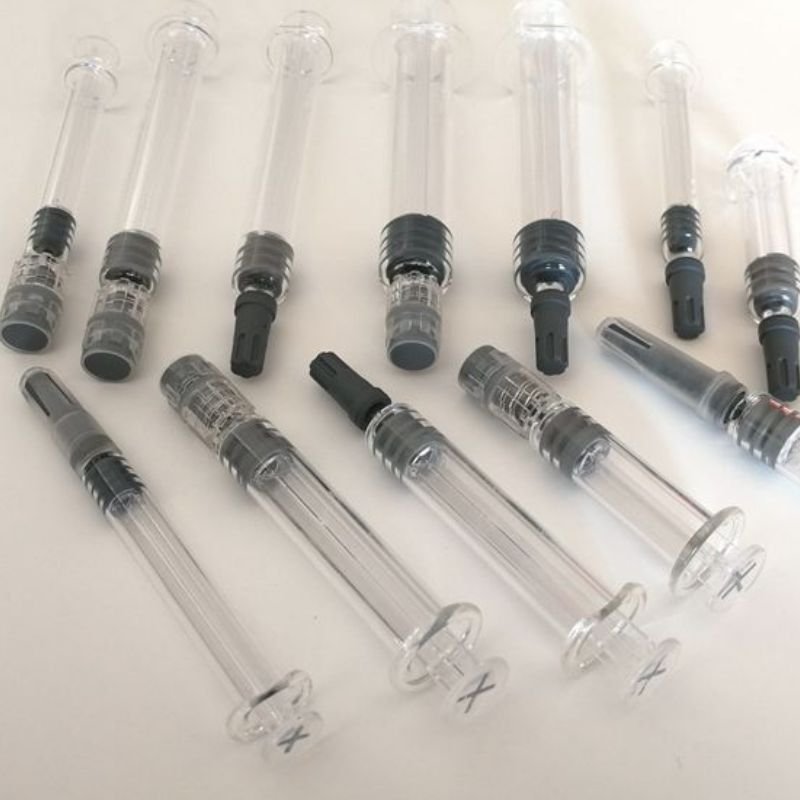 Image of blank glass syringe
