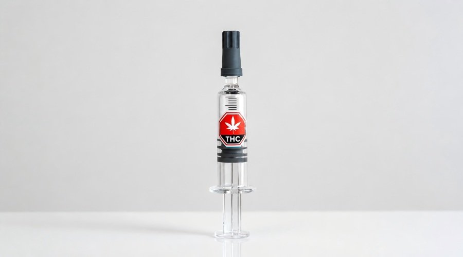 Borosilicate syringe for oil packaging