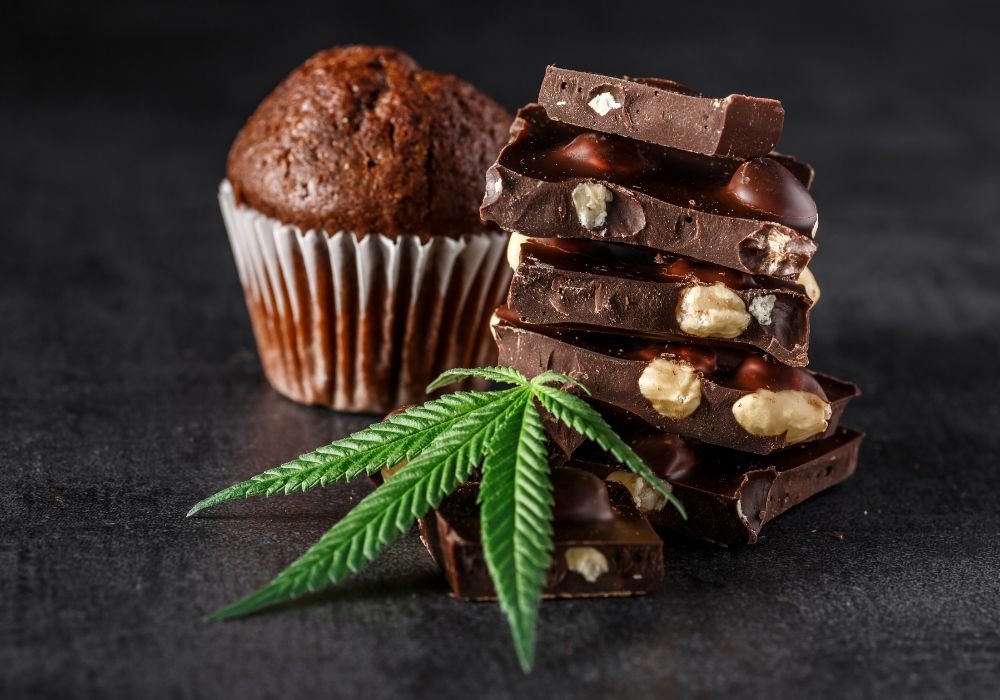 picture of THC infused edibles