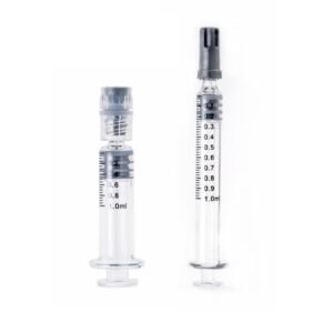 image of 1ml short syringe and tall skinny syringe