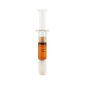 picture of CBD oil syringe