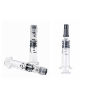 image of empty 1ml concentrate syringes