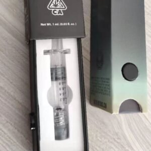 image of Cannabis syringe box with CR button