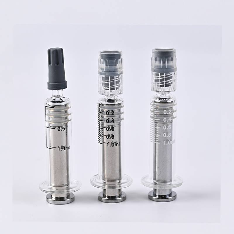 Image of customized syringe for cannabis oil
