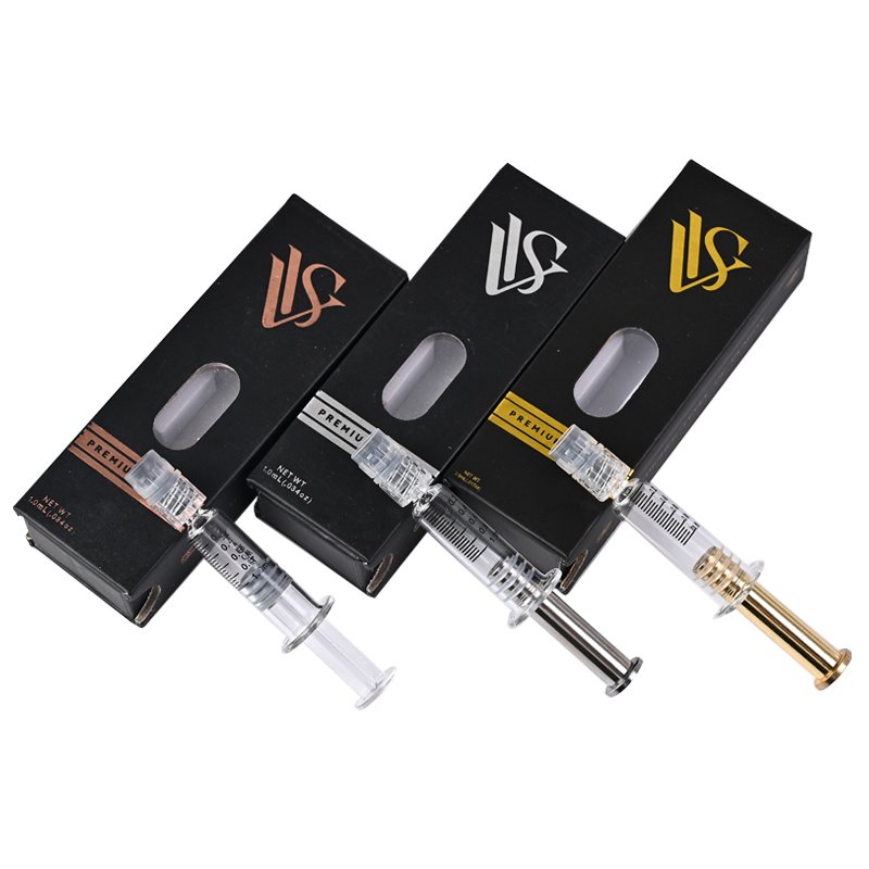 Borosilicate glass syringes with packaging boxes